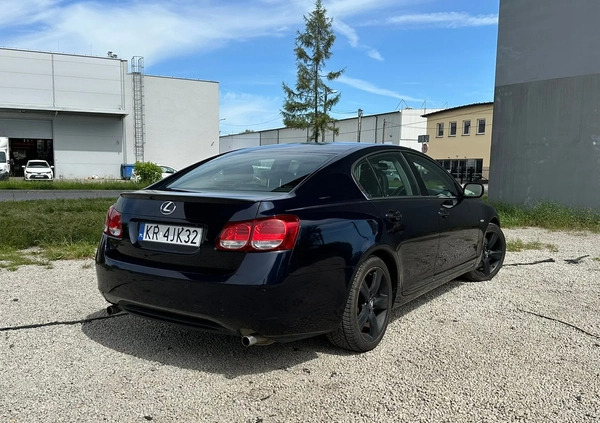 Lexus GS cena 26000 przebieg: 228650, rok produkcji 2005 z Kraków małe 407